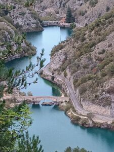 Vista Panoramica dall'altro sul lago di San Domenico