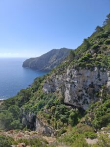 Isola di Marettimo vista su Punta Bassana