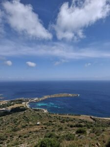 Isola di Favignana veduta su punta Longa